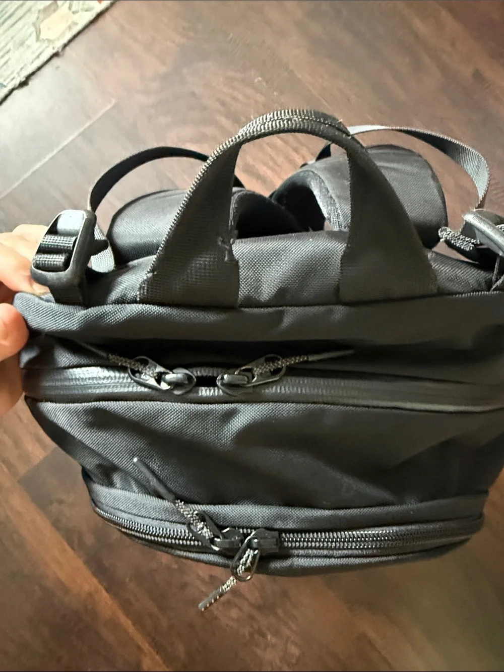 lululemon athletica Black liftOS commuter Backpack